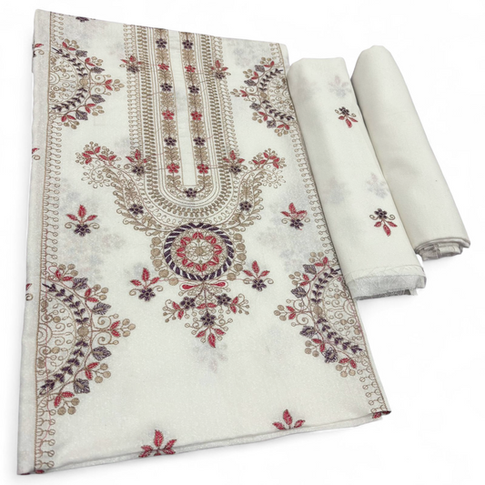 KARANDI EMBROIDERED 2-PIECE WKU-909