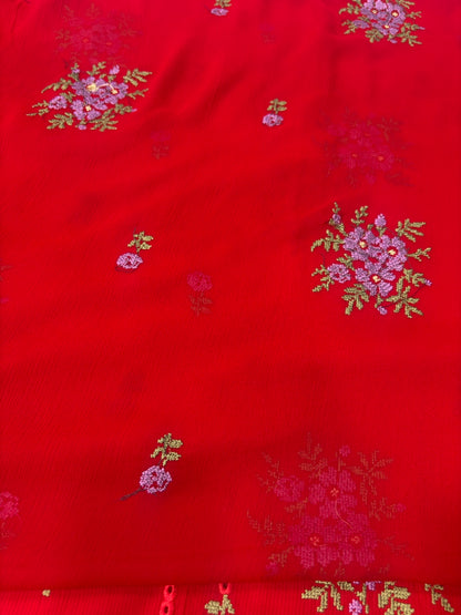 LAWN EMBROIDERED 3PC CHIFFON DOPATTA
