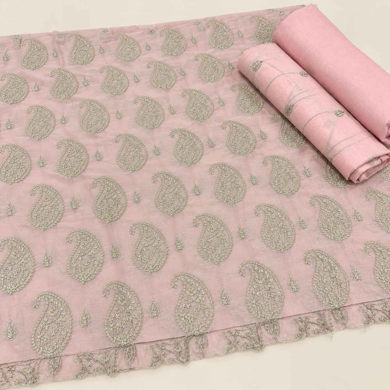 Bareeze fancy embroidered 2pc