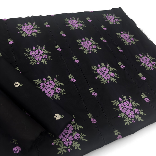 2 PIECE - EMBROIDERED LAWN SUIT SCV1-1790
