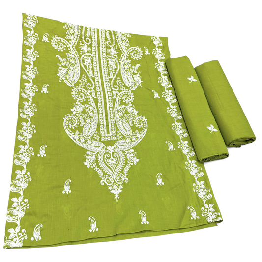 2 PIECE - EMBROIDERED LAWN SUIT SCV1-1637