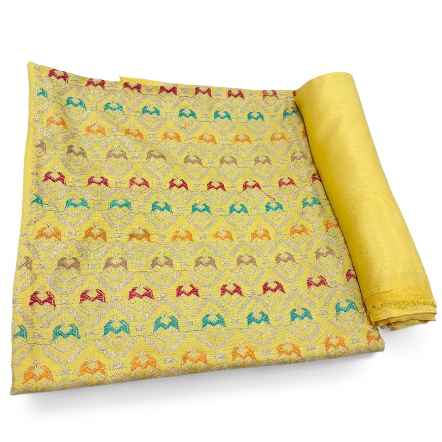 IMPORTED MARINA EMBROIDERED 2-PIECE