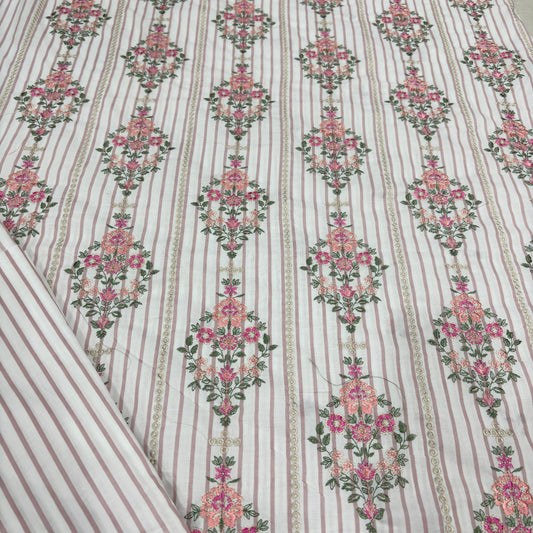 2 PIECE - PRINTED EMBROIDERED LAWN SUIT SCV2-221