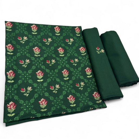 PEACH MARINA EMBROIDERED 2-PIECE WPM-39