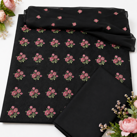 KARANDI EMBROIDERED 3-PIECE TZAJ-308
