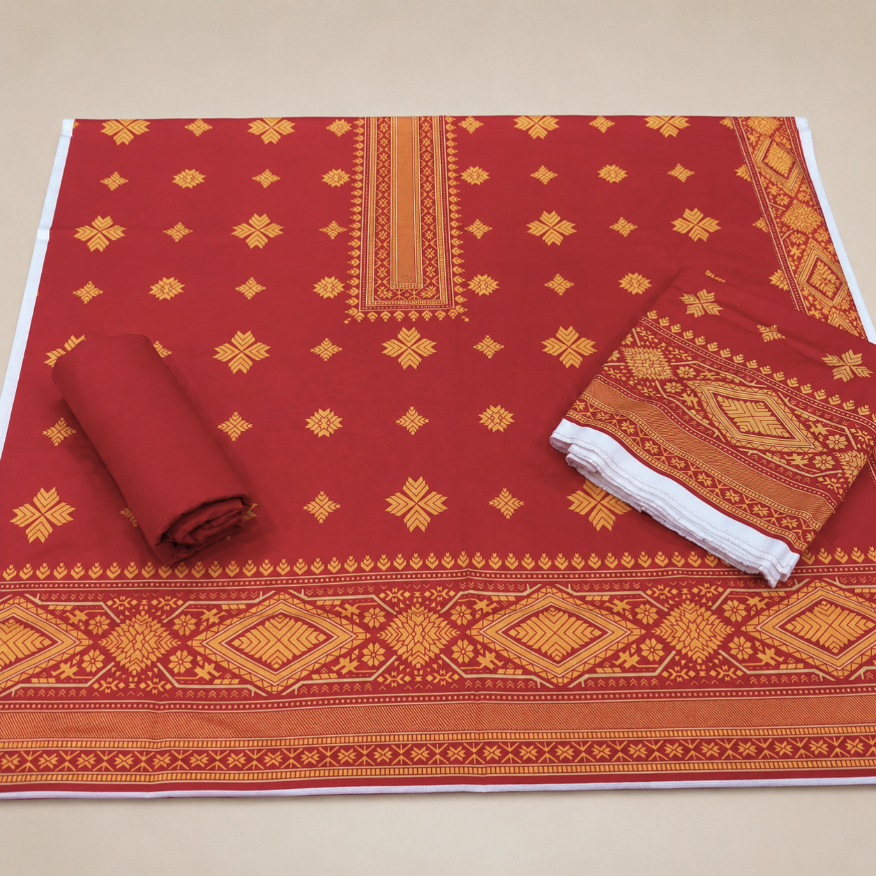 Bareeze khaddar printed 3pc