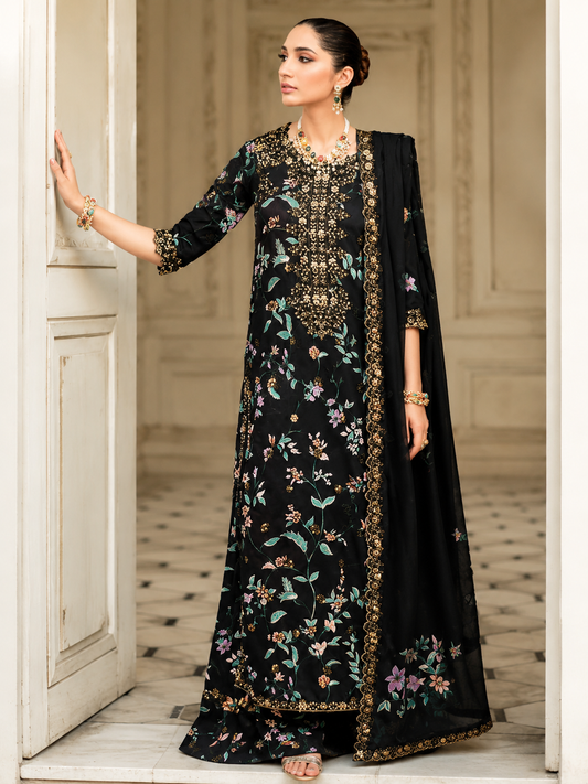 IZNIK LUXURY LAWN 3PC CHIFFON DOPATTA
