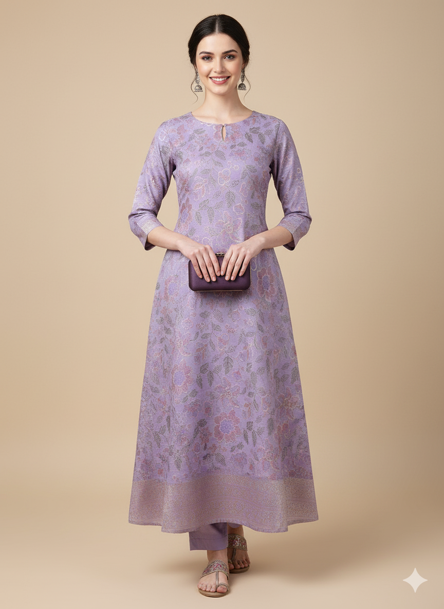 KHADDAR EMBROIDERED 2PC - TANIAZE