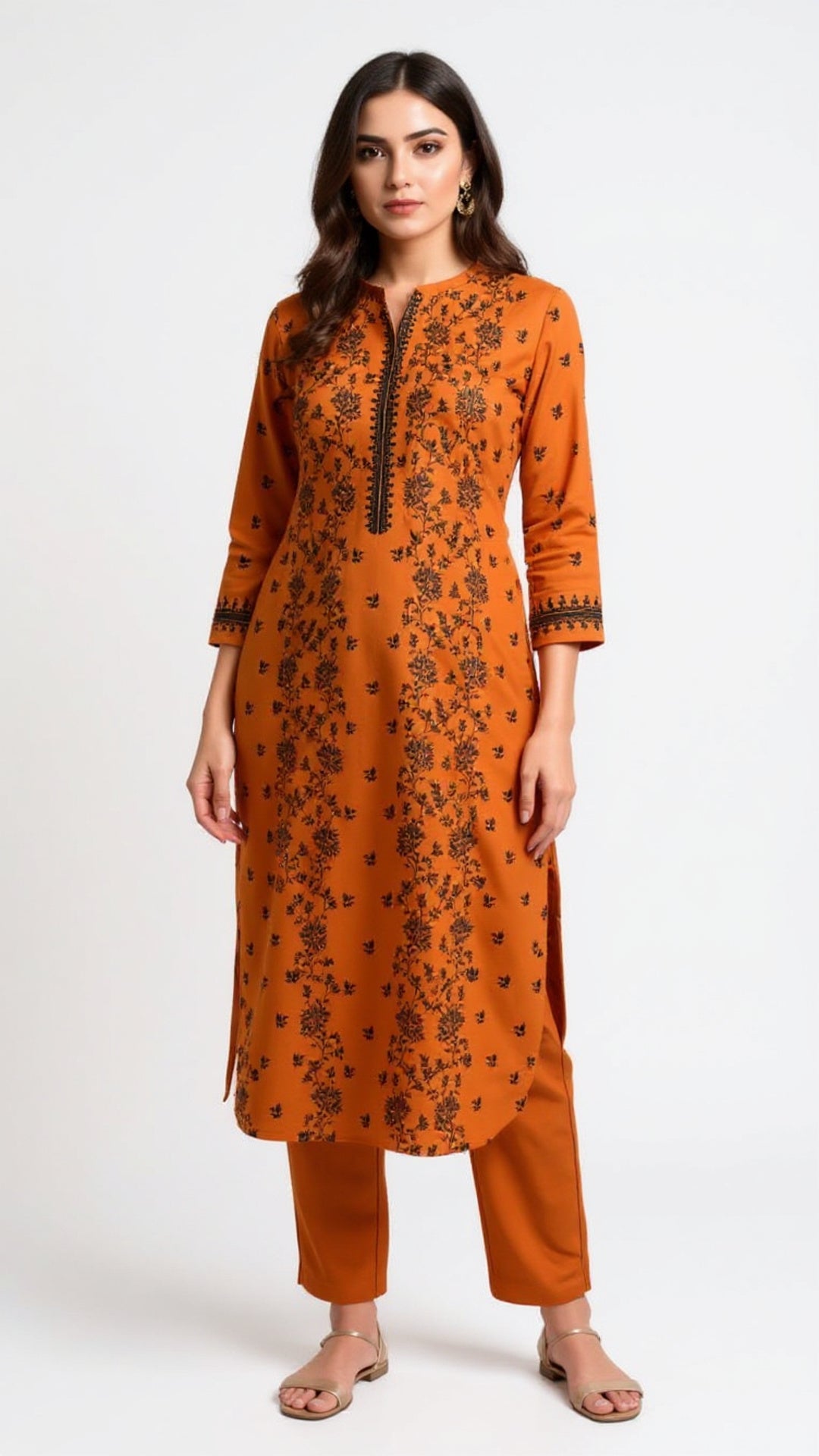 KARANDI EMBROIDERED 2-PIECE WKU-165