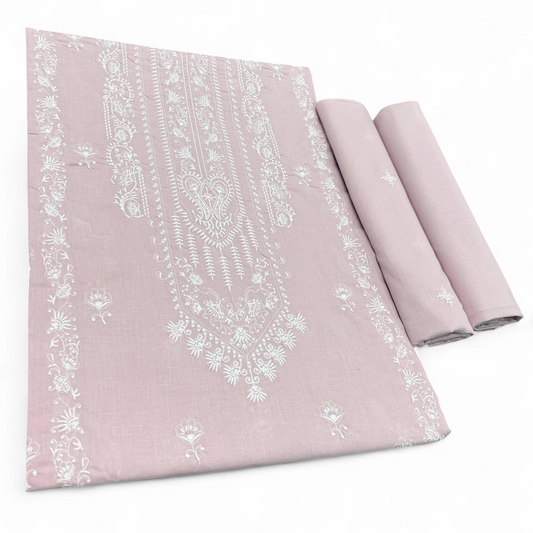 2 PIECE - EMBROIDERED LAWN SUIT SCV1-1750